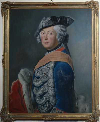 Frederick II the Great of Prussia, after 1753 by German School